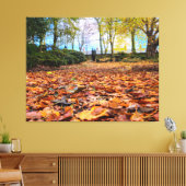 Toile Couleurs d'automne (Insitu(Salon))