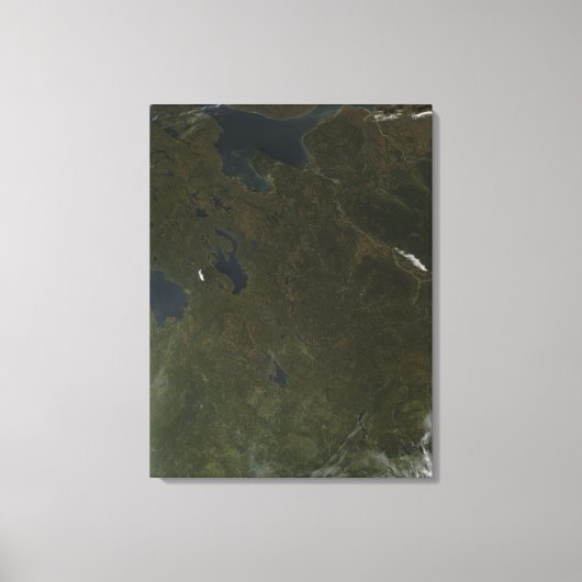 Toile Couleurs d'automne dans le nord-ouest de la Russie (Recto)