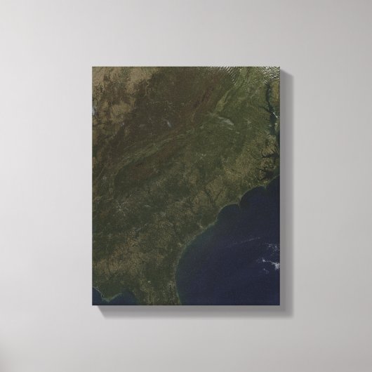 Toile Couleurs d'automne dans le sud-est des États-Unis (Recto)