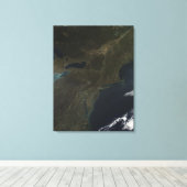 Toile Couleurs d'automne dans l'est des États-Unis (Insitu (Plancher de Bois))