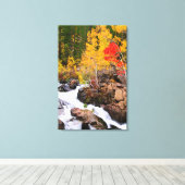 Toile Couleurs d'automne le long de Bishop Creek, CA (Insitu (Plancher de Bois))