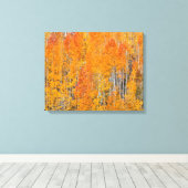 Toile Couleurs d'automne sur Aspen Groves (Insitu (Plancher de Bois))