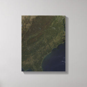 Toile Couleurs de chute dans les États-Unis du Sud-est
