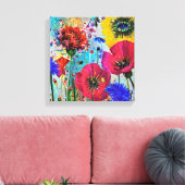 Toile Couleurs de la nature (Insitu(Salon))