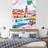 Toile Couleurs de Lisbonne (Insitu(Chambre))