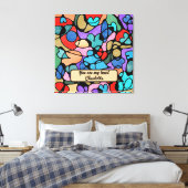 TOILE COULEURS D'EAU NUMÉRIQUE NEUROGRAPHIQUE (Insitu(Chambre))