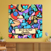 TOILE COULEURS D'EAU NUMÉRIQUE NEUROGRAPHIQUE (Insitu(Salon))