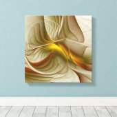 Toile Couleurs des métaux précieux, art fractal Abstrait (Insitu (Plancher de Bois))