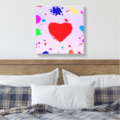 Toile Couleurs éclatantes (Insitu(Chambre))