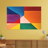 Toile Couleurs en équilibre (Insitu(Salon))