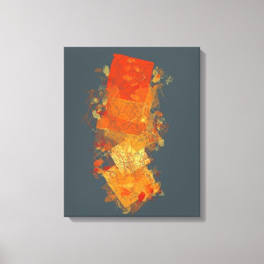 Toile Couleurs flamboyantes (Recto)