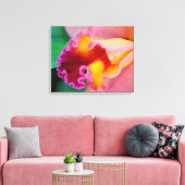 Toile Couleurs orchidées (Insitu(Salon))