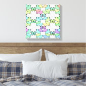 TOILE COULEURS PASTEL (Insitu(Chambre))