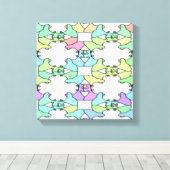 TOILE COULEURS PASTEL (Insitu (Plancher de Bois))