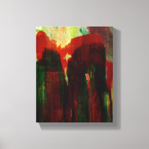 Toile Couleurs vives Peinture d'art Abstraite originale
