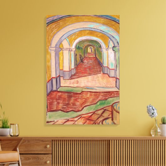Toile Couloir de l'asile (Insitu(Salon))