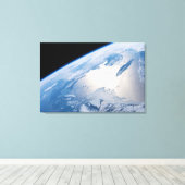 Toile Coup De Soleil Au Large Du Golfe Du Saint-Laurent  (Insitu (Plancher de Bois))