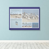 Toile Coup d'oeil sur le rivage (Insitu (Plancher de Bois))