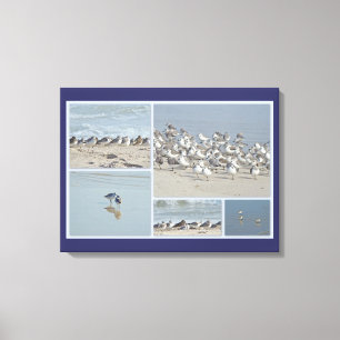 Toile Coup d'oeil sur le rivage