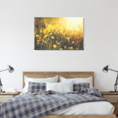 Toile Coupe de beurre - Coucher du soleil (Insitu(Chambre))