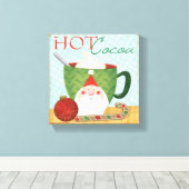 Toile Coupe de vacances avec du coco à la menthe (Insitu (Plancher de Bois))