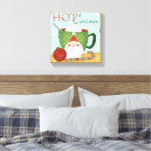 Toile Coupe de vacances avec du coco à la menthe (Insitu(Chambre))