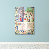 Toile Coupe des arbres et récolte (Insitu (Plancher de Bois))