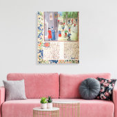 Toile Coupe des arbres et récolte (Insitu(Salon))