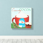 Toile Coupe Green Holiday avec Coca chaud (Insitu (Plancher de Bois))