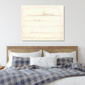Toile Coupes continent sud-américain (Insitu(Chambre))