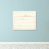 Toile Coupes continent sud-américain (Insitu (Plancher de Bois))