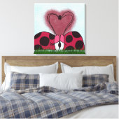 Toile Couple de Ladybug mignon (Insitu(Chambre))