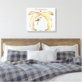 Toile Couple de lapins s'embrassant Thunder_Cove (Insitu(Chambre))