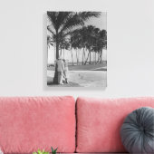 Toile Couple debout sous l'arbre (Insitu(Salon))