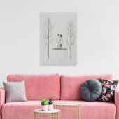 Toile Couple minimaliste Art moderne (Insitu(Salon))