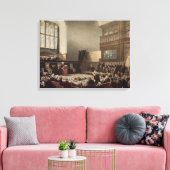 Toile Cour de l'Échiquier, Westminster Hall (Insitu(Salon))