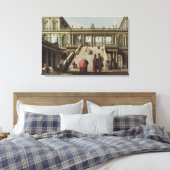 Toile Cour du château, 1762 (Insitu(Chambre))