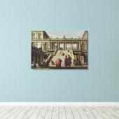 Toile Cour du château, 1762 (Insitu (Plancher de Bois))