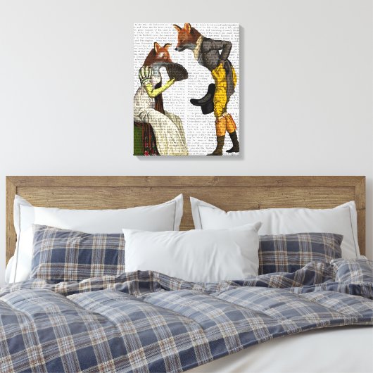 Toile Courage des renards (Insitu(Chambre))