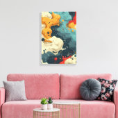 Toile Courants Cosmiques (Insitu(Salon))