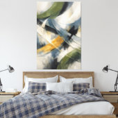 Toile Courants Intersectants de Mouvement Silencieux (Insitu(Chambre))