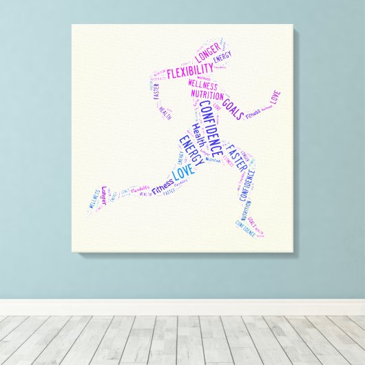 Toile Coureur (Insitu (Plancher de Bois))