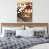 Toile Coureur de Motocross (Insitu(Chambre))