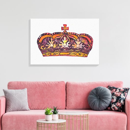 Toile Couronne (Insitu(Salon))