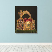 Toile Couronne impériale faite pour le couronnement d'Ot (Insitu (Plancher de Bois))