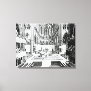 Toile Couronnement de James II au collégial