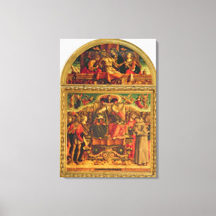 Toile Couronnement de la Vierge