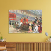 Toile Course à cheval, 1886 (Insitu(Salon))