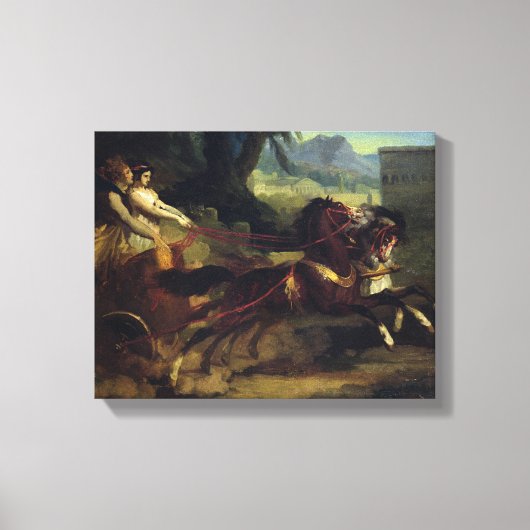 Toile Course de Chariot antique (Recto)