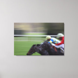 Toile course de cheval 3